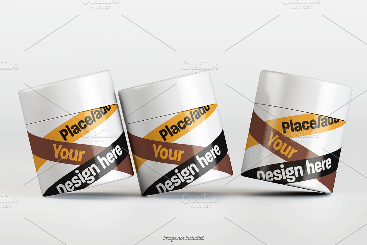 Mini paper tube mockup bundles, a Packaging Mockup by Ambo Ampeng (Photo 31 of 36)