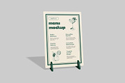 Menu Mockup, a Mockup by DxSLEX (Thumbnail 3 of 5)