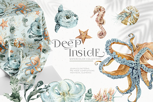 Underwater Watercolor Collection