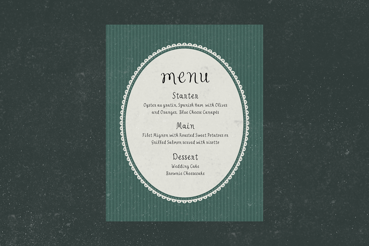 Amore Garden – Romantic Font, a Serif Font by etigletters (Photo 5 of 6)