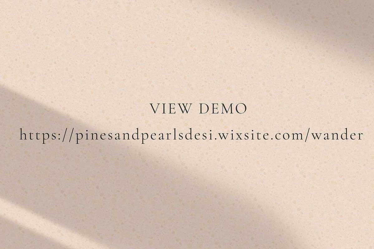 Wix Website Template - Wander Coach, a Wix Template by pinesandpearls (Photo 9 of 9)