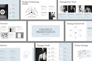 Business Strategy Presentation, a Presentation Template by E-Type