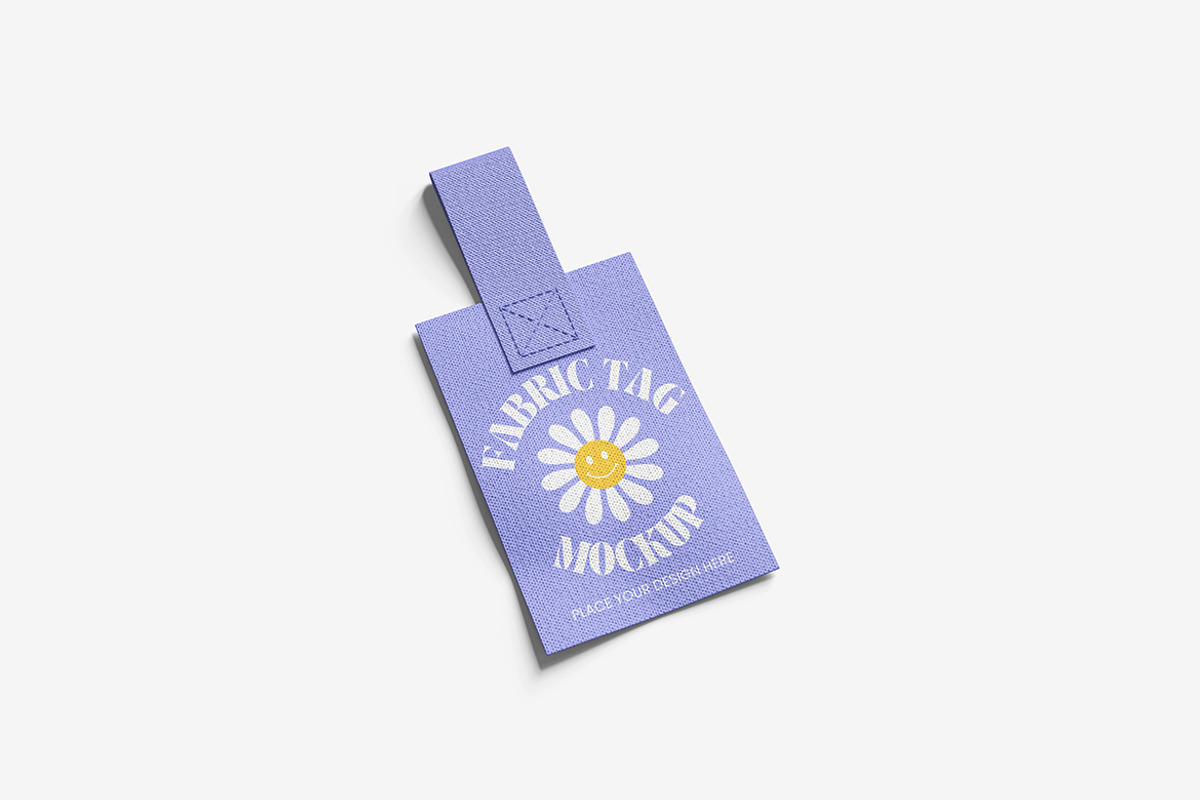 Fabric Tag Mockup, a Product Mockup by Indah (Photo 2 of 6)