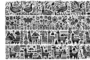 Vintage Animals and Pets Folk Art, a Decorative Illustration by devastd (Thumbnail 17 of 29)