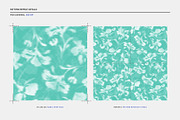 Seamless Blurred Mint Floral Pattern, a Pattern Graphic by Talip Memis (Thumbnail 2 of 13)