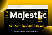 Mallio – Rounded Modern Display Font, a Sans Serif Font by Drizy (Thumbnail 3 of 10)