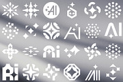 100 Artificial Intelligence Symbols, an Object Graphic by Firowerk (Thumbnail 4 of 4)