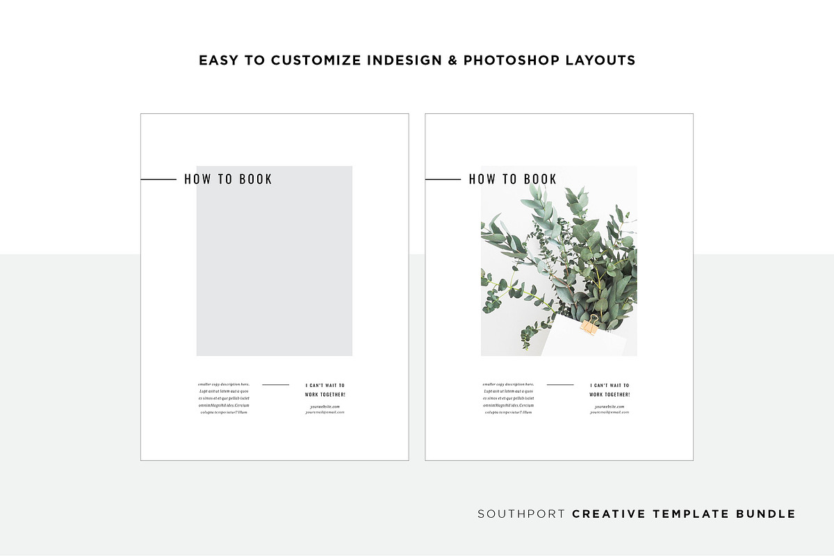 Southport Creative Template Bundle, a Templates & Theme by Christie Evenson (Photo 3 of 11)