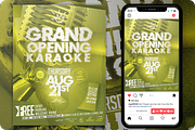 Karaoke Flyer, a Flyer Template by regalDRAW (Thumbnail 1 of 3)