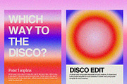 Disco Edit Canva Poster Templates, a Marketing Template by JZ Creative Space (Thumbnail 2 of 3)