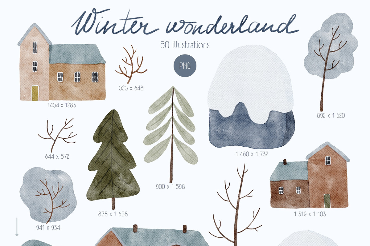 Winter Wonderland | Illustrations, a Decorative Illustration by OkPen (Photo 2 of 13)
