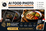 AI Food Photo Enhancement Prompts, an Action Add-On by 3d_model_tifotizi (Thumbnail 1 of 8)