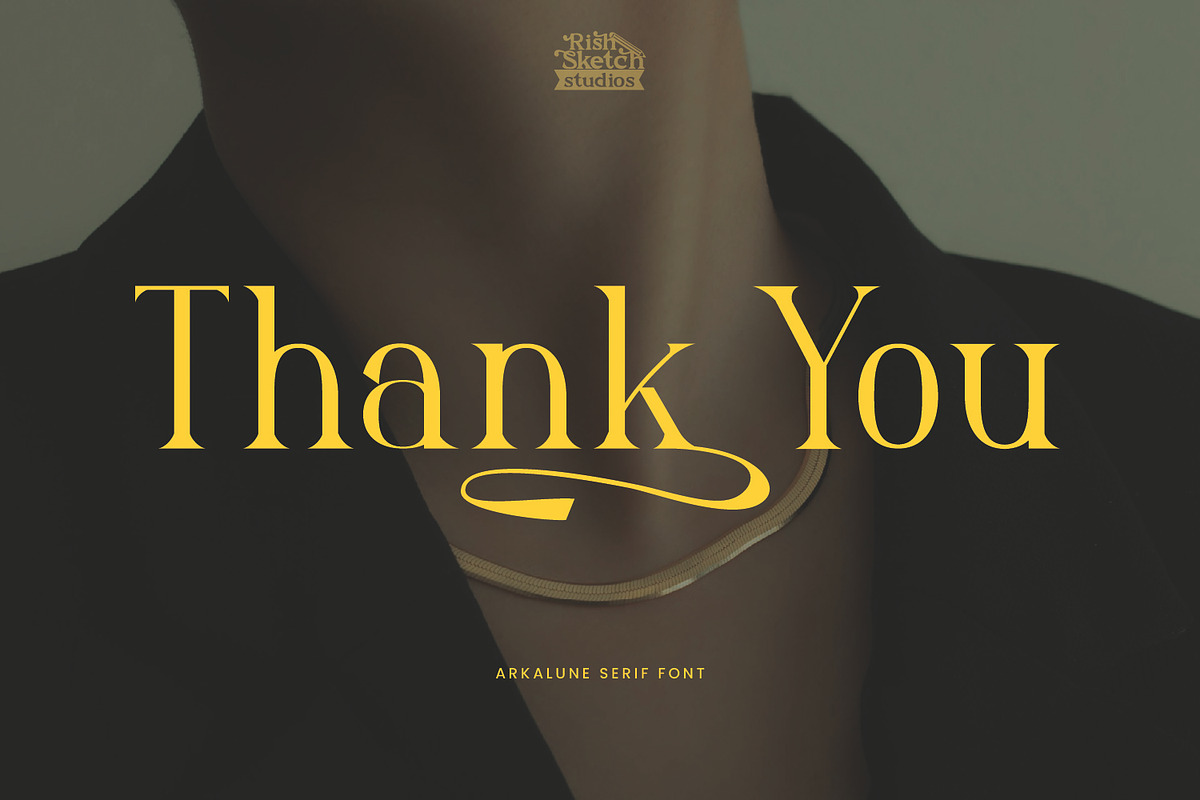 Arkalune - Serif Typeface Font, a Serif Font by Rishsketch (Photo 15 of 15)
