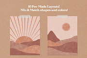 Boho Landscape Art Creator Photoshop, a Texture Illustration by The Gypsy Goddess (Thumbnail 2 of 13)