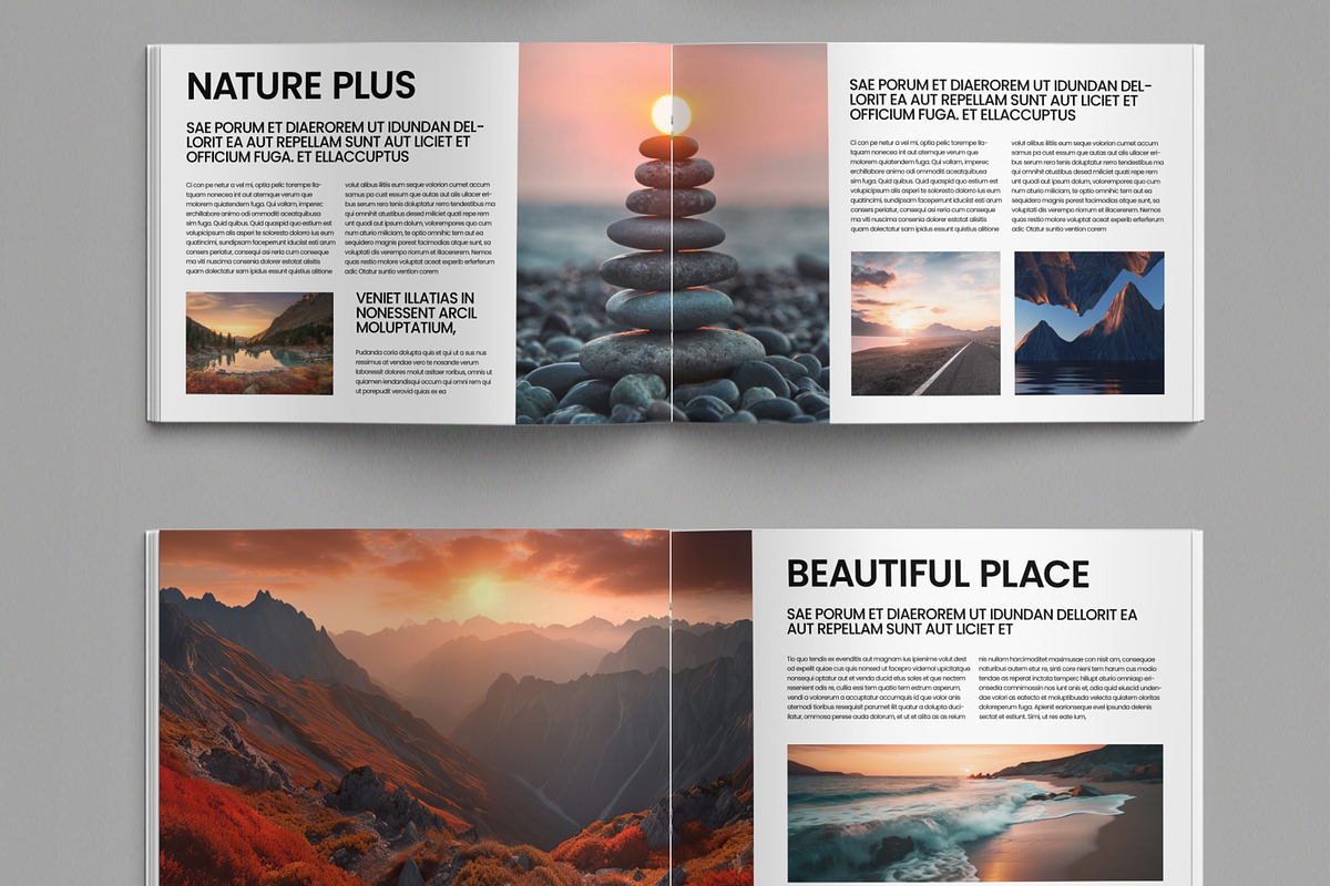 Nature Magazine Template, a Magazine Template by ContestDesign (Photo 3 of 4)