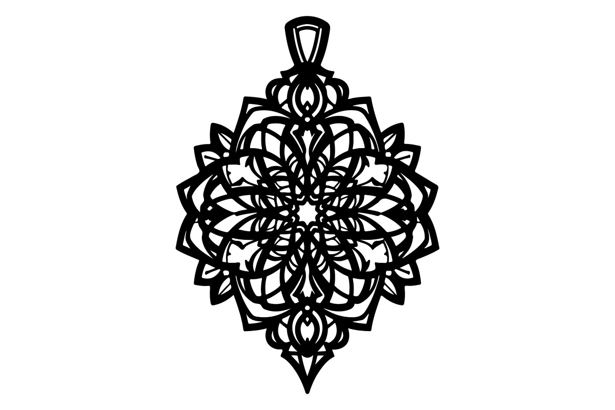 Ornamental Mandala Lotus Vector Set, a Decorative Illustration by balal (Photo 11 of 11)