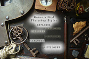 World Explorer Handmade Stamped Font, a Serif Font by Le Paper Cafe (Thumbnail 7 of 10)