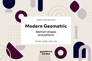 Modern Geometric, a Pattern Graphic by Geometrica Bureau (Thumbnail 1 of 11)