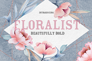 The Floralist Font, a Serif Font by Salt & Pepper Designs (Thumbnail 1 of 5)