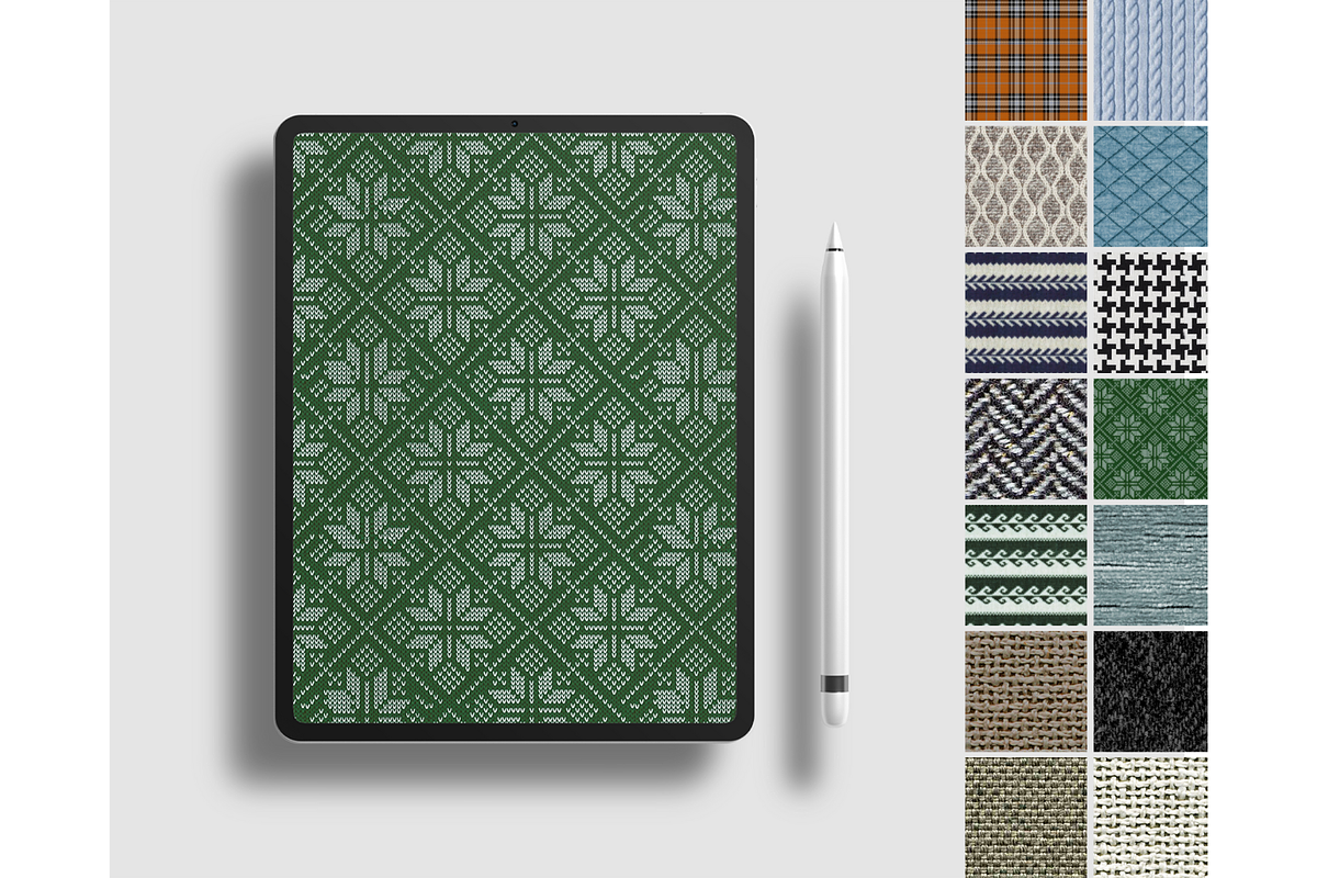 Fabric Textures For Photoshop, a Brush Add-On by Velo Graphic Studio (Photo 5 of 10)