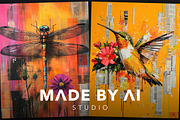 Vibrant Floral Junk Journal Prompts, an Object Graphic by MadeByAI Studio (Thumbnail 4 of 5)