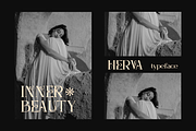 Herva - Decorative Elegant Serif, a Serif Font by Pandeka Studio (Thumbnail 7 of 12)