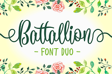 Battallion Font Duo