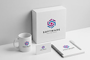 Software - Geometric Letter S Logo, a Branding & Logo Template by yopie (Thumbnail 2 of 5)