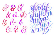 Inky Lettering Procreate Brush Set, a Brush Add-On by Molly Suber Thorpe (Thumbnail 3 of 14)