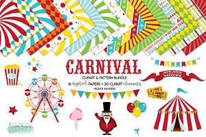 Carnival Clip Art & Backgrounds