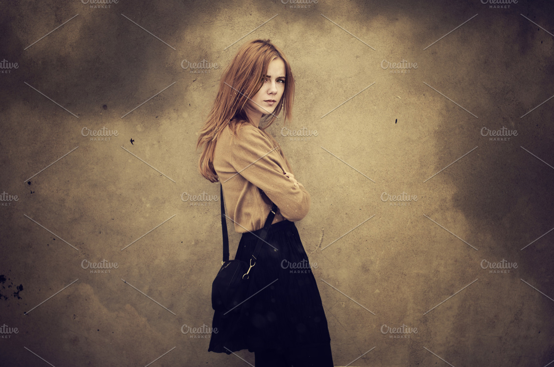 Woman on a windy day featuring girl, female, and young, a Beauty & Fashion Photo by Aleshyn Andrei