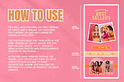 Orange Pink Email Templates, an Email Template by SunshineStudioBoutique (Thumbnail 3 of 10)