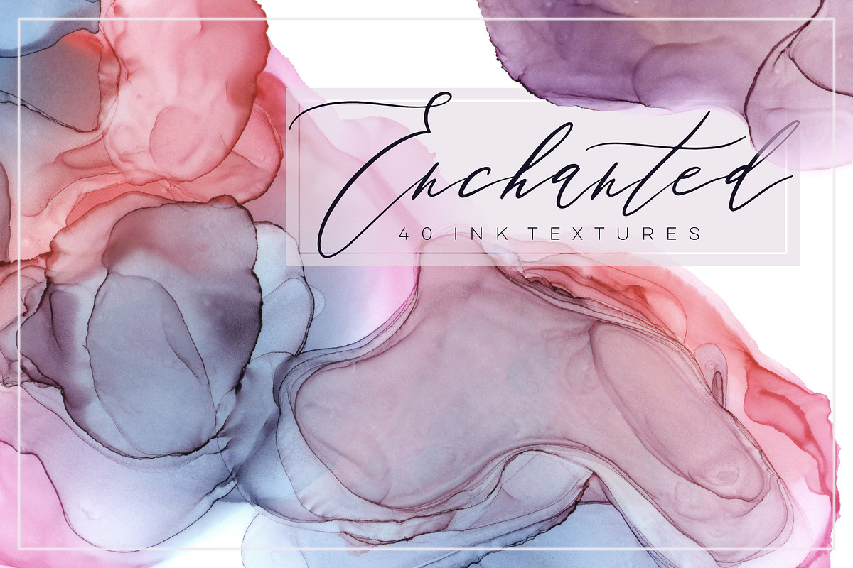 Enchanted Ink Textures, a Texture Graphic by AJ Brushes (Photo 1 of 9)