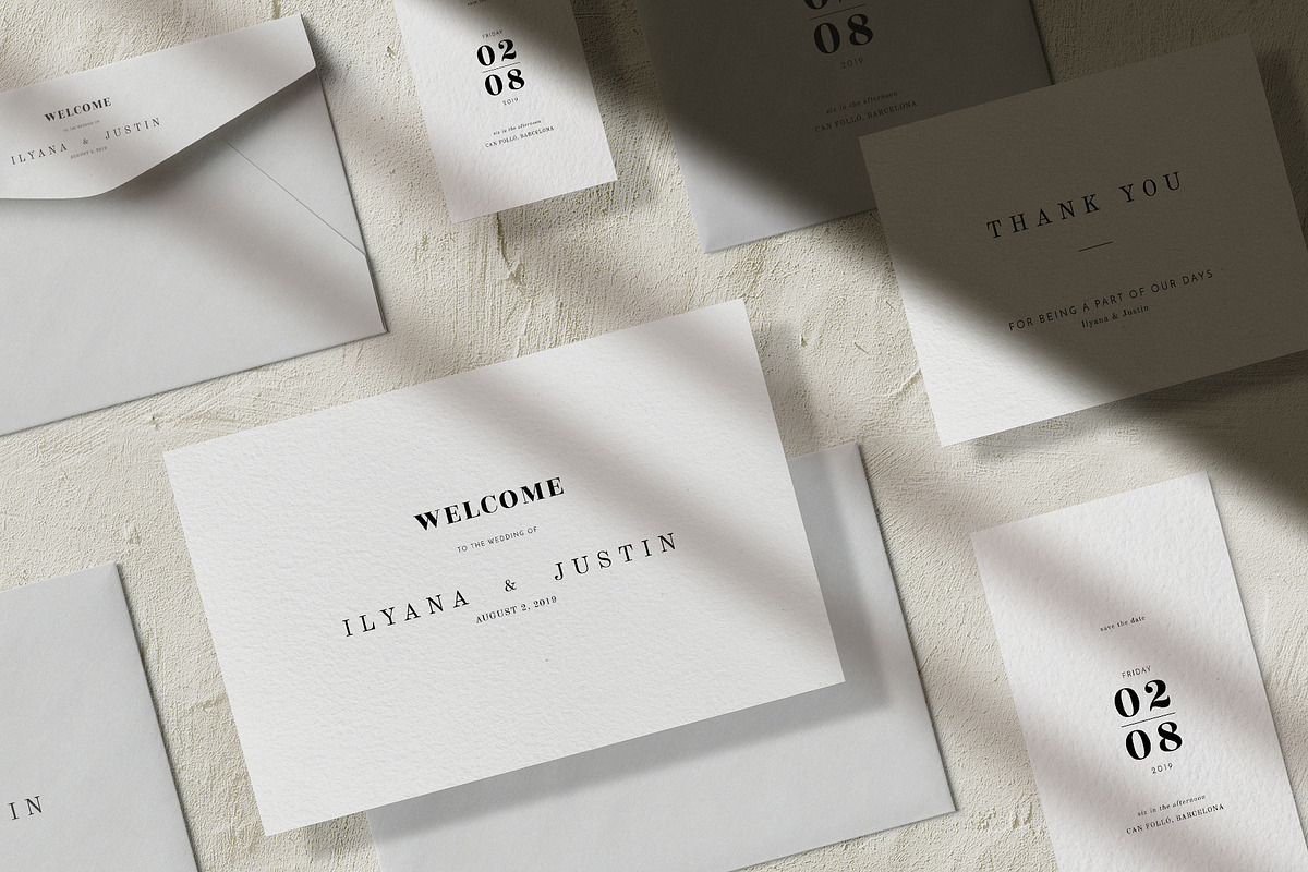 Papers&Envelopes - mockup set, a Product Mockup by Creatoom (Photo 11 of 29)