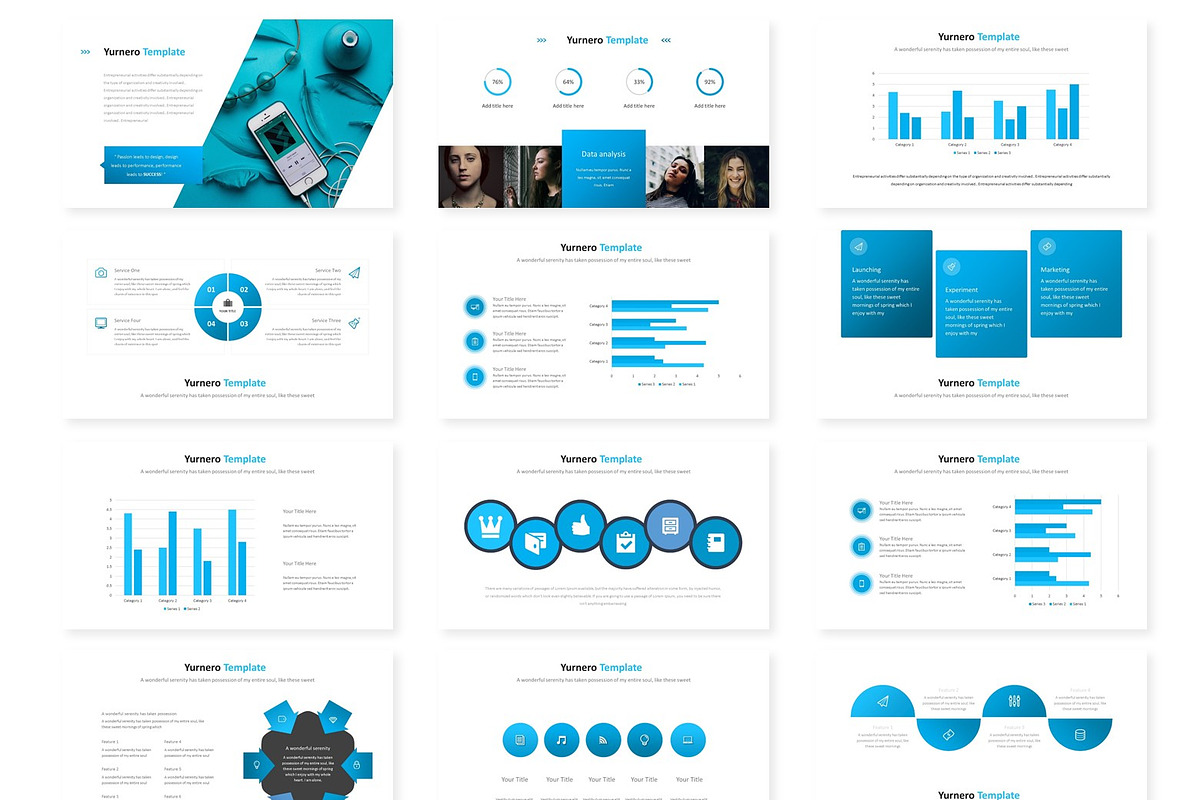 Yurnero - Keynote Template, a Presentation Template by AQR Studio