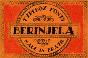 Berinjela Font, a Font by Type Box (Thumbnail 1 of 7)