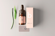 Amber Glass Dropper Bottle Mockups, a Cups & Container Mockup by pmvch (Thumbnail 8 of 20)