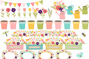 Blooming Garden, Flower, an Illustration by Mia's Graphic Design (Thumbnail 5 of 10)
