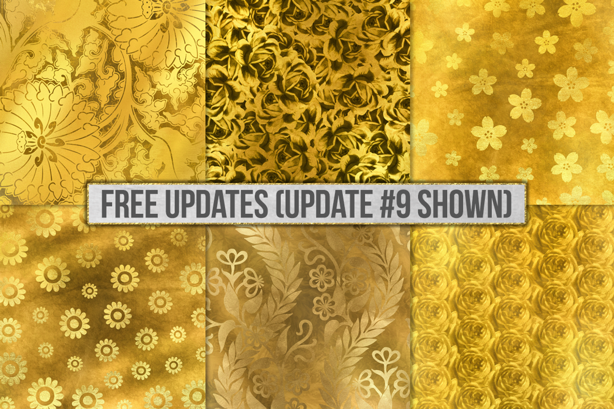 Gold Foil Textures, Gold Backgrounds, a Texture Graphic by Paper Element (Photo 50 of 66)