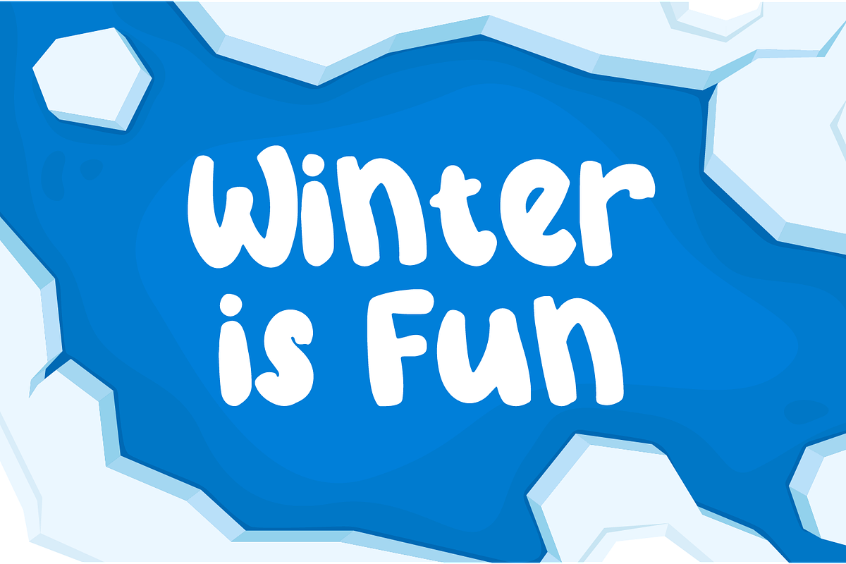 Cold Cabin Snow Overlay Font, a Script Font by Helotype (Photo 2 of 6)