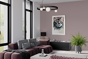 Frame mockup Customizable wall color, a Household Mockup by Hunny Badger (Thumbnail 4 of 5)