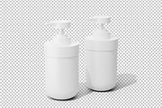 Pump Bottle Mockup, a Cups & Container Mockup by Akebareee (Thumbnail 2 of 3)