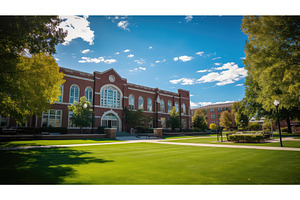 auditorium school buildings ai, a School & Education Photo by pikepicture