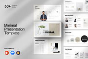 Minimal Presentation Template, a Presentation Template by GenerousArt (Thumbnail 1 of 10)