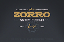 Zorro Font Duo