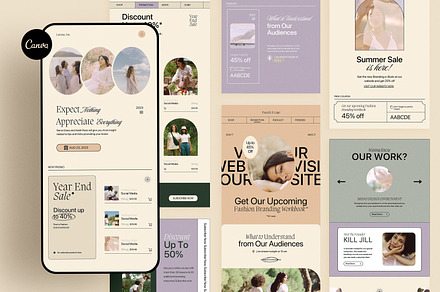 Asyana Newsletter Templates, an Email Template by Creavora
