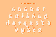 Fancy Arts - Groovy Retro Font, a Font by Arendxstudio (Thumbnail 8 of 9)