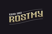 Rostmy Font, a Blackletter Font by ModalTampang (Thumbnail 3 of 4)