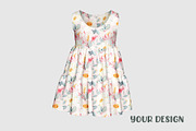 Kids Dress Mockup, an Advertising Mockup by PudraART (Thumbnail 4 of 6)