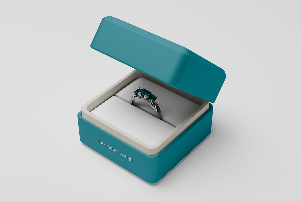 Jewelry Box Mockup, a Merchandise Mockup by Budogol Studio (Photo 4 of 4)